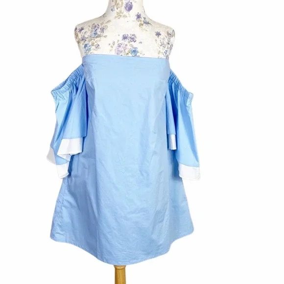 DO+BE dress Off Shoulder Tube bell sleeves Small - Picture 1 of 8